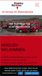 Mobile Screenshot of elektro-richter.net